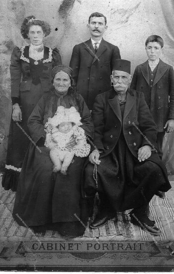 Family from Livadi, early 20th century