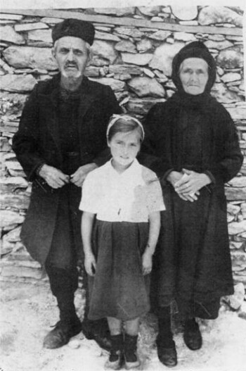 Member of Belli's family, Kokkinoplos in the 50s