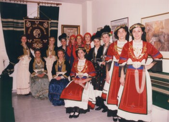 Memorial photo of the Lyceum club of Greek women of Veria