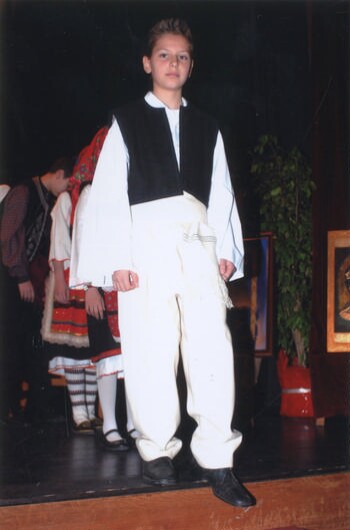 Male traditional costume from Epirus