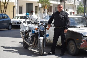 Policeman on Patrol