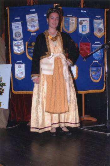 Female traditional costume from Veria
