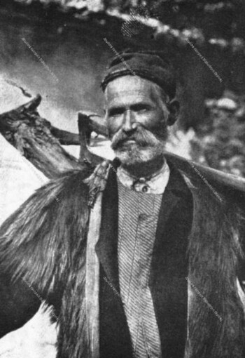 Man from Konsco, in the beginning of the 20th century