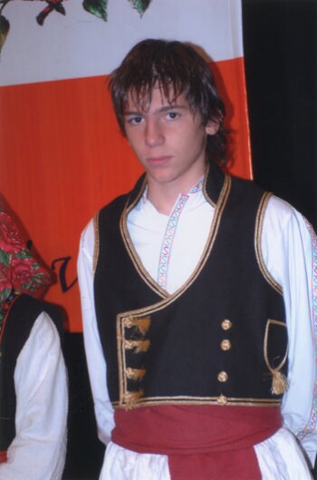 Traditional male costume from Episkopi of Naoussa