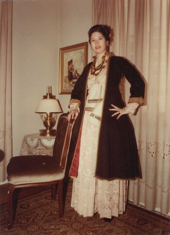 Traditional outfit of Veria