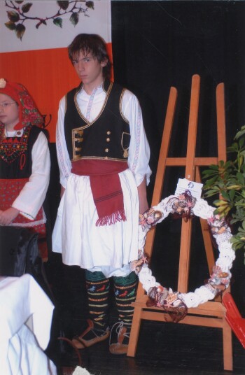 Traditional outfit of Macedonia