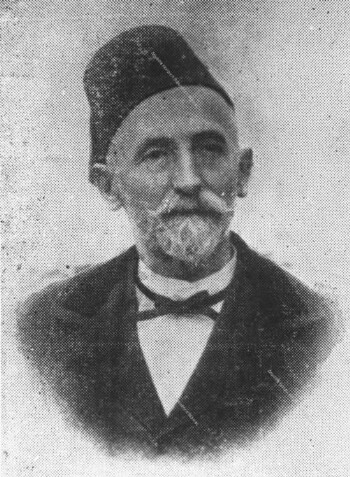 The doctor Demetrios Kivernidis in Gevgeli in the end of the 19s.