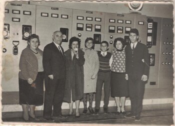 Ο Βελισάριος μέσα στο υδροηλεκτρικό εργοστάσιο Σαντράλ της ΔΕΗ