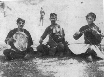 Musicians, northern Pindos, 1927