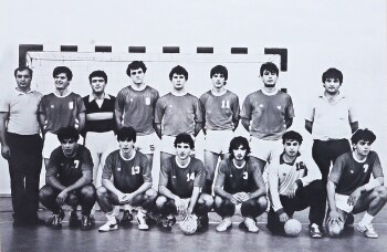 The handball team 