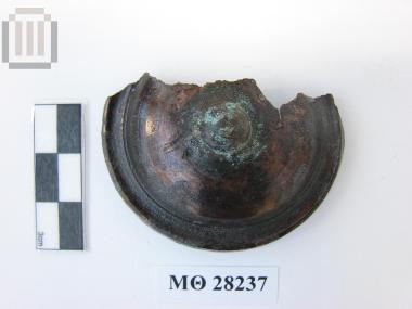 Bronze boss from a wooden kline