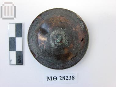 Χάλκινη εφηλίδα από ξύλινη κλίνη