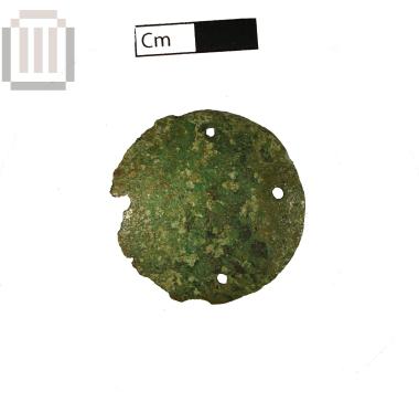 Bronze small disc from Gitana