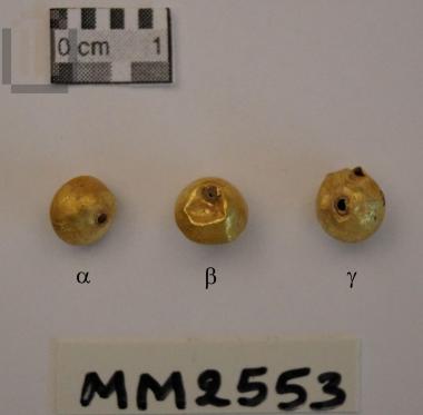 Gold sherical  bead