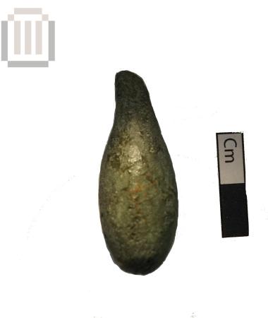 Fragment of a bronze object from Gitana