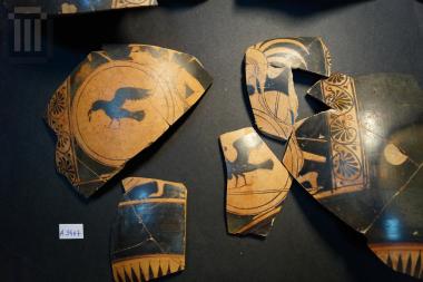 Fragments of a column krater