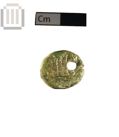 Bronze coin-pendant from Gitana