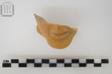 Fragment of a terracotta female bust