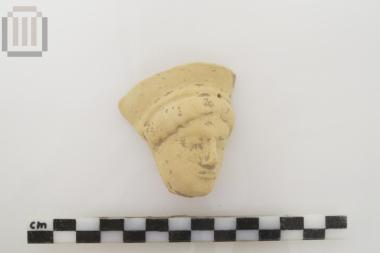 Fragment of a terracotta female bust