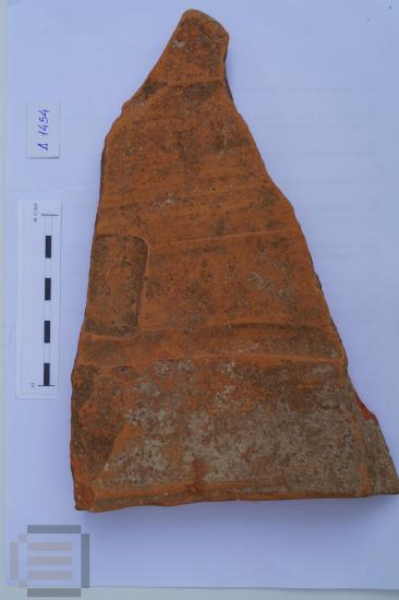 Fragment of a Thasian stamped roof tile