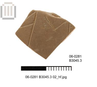 Βody sherd with graffito