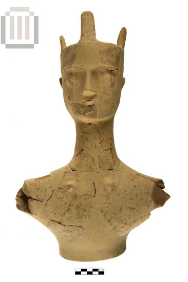 Ειδώλιο θέας με υψωμένα χέρια