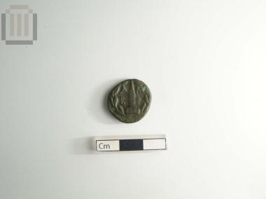 Χάλκινο νόμισμα Κασσώπης από το Δυμόκαστρο