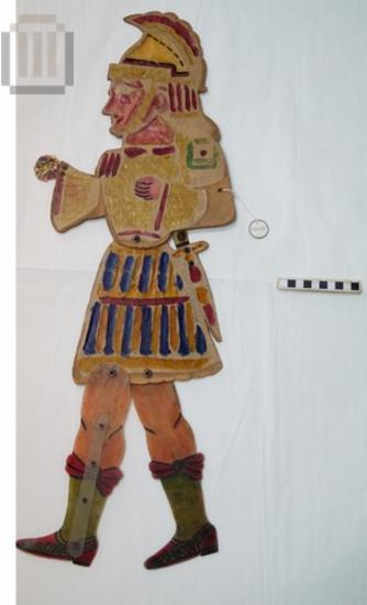 Syrian Theodosius figure shadow puppet