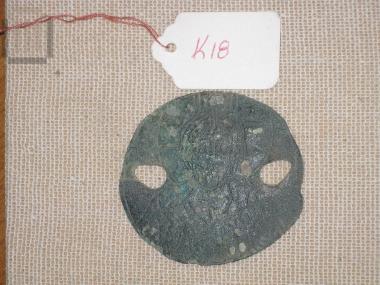 Bronze enkolpion