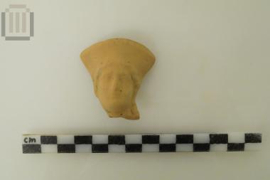 Head of aclay female bust