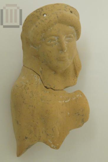 Head of a female figurine