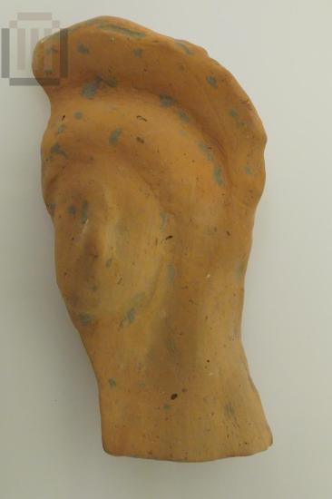 Fragment of a terracotta female bust