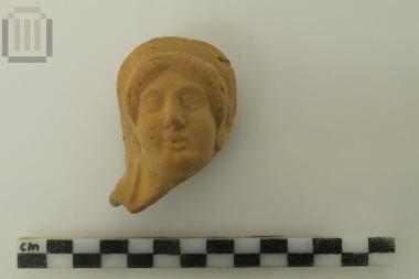 Head of a female figurine