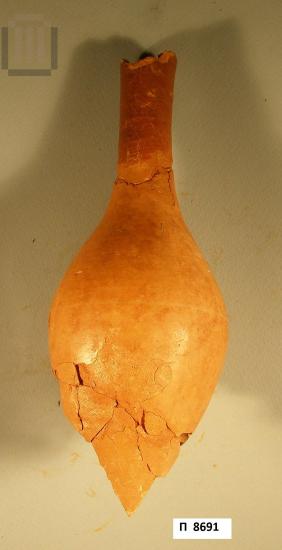 Ατρακτόσχημο μυροδοχείο, από τη Βέροια