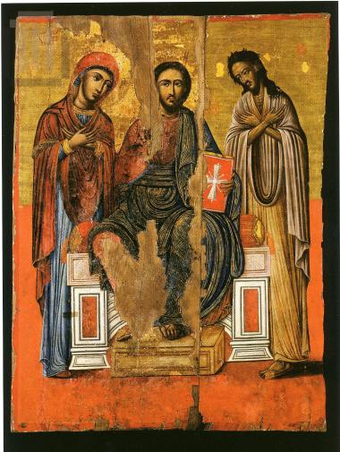 Δέηση, εικόνα φορητή