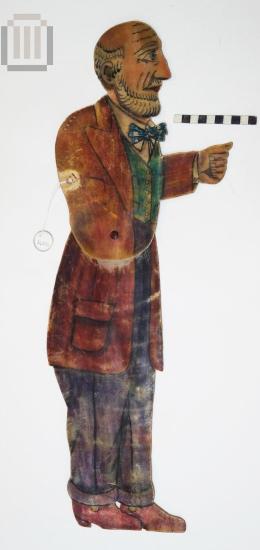 Gero-Beis figure shadow puppet