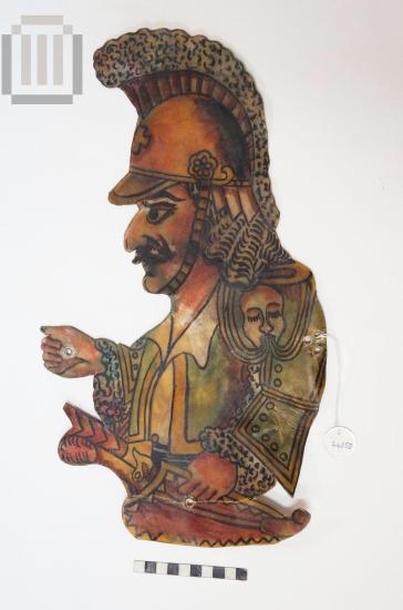 Colocotronis figure shadow puppet