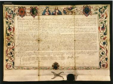 Copy of Francisci Ericio' s decree