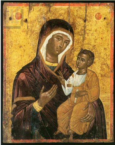 Θεοτόκος Οδηγήτρια, εικόνα φορητή