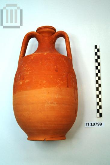 Ερυθροβαφής μακεδονικός αμφορέας, από τη Βέροια