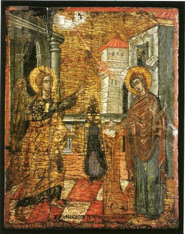 Ευαγγελισμός της Θεοτόκου, εικόνα φορητή