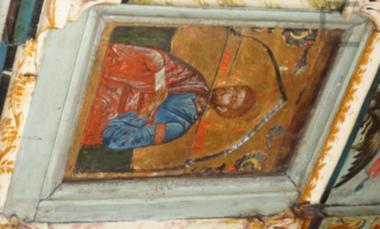 Εικόνα επιστυλίου τέμπλου με τον Άγιο Βαρθολομαίο