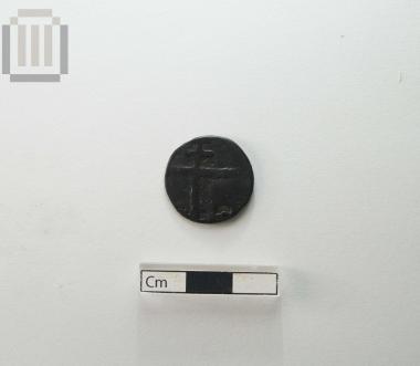 Χάλκινο νόμισμα-περίαπτο χριστιανικών χρόνων από τα Γίτανα
