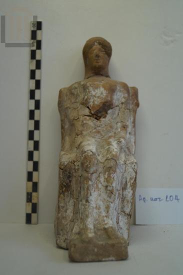 Ειδώλιο καθιστής γυναικείας μορφής