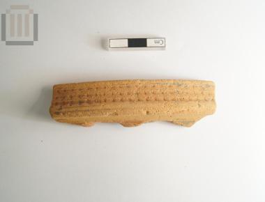 Clay dish  rim from Ladochori