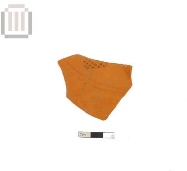 Sherd of a clay dish from Ladochori