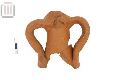 Clay amphora fragment from Ladochori