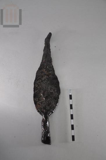 Σιδερένια αιχμή δόρατος από το Καρτέρι.