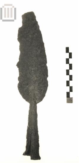 Iron leaf-shaped spearhead from Karteri