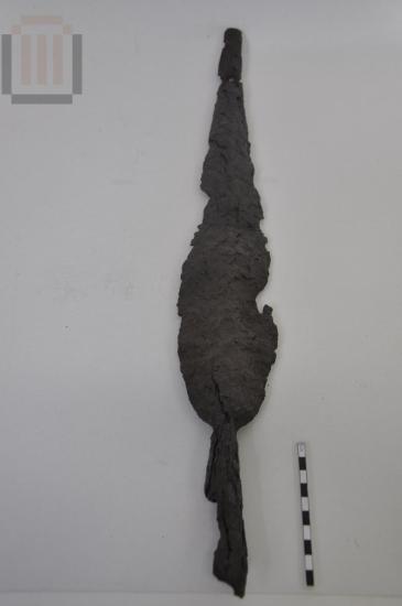Iron leaf-shaped spearhead
